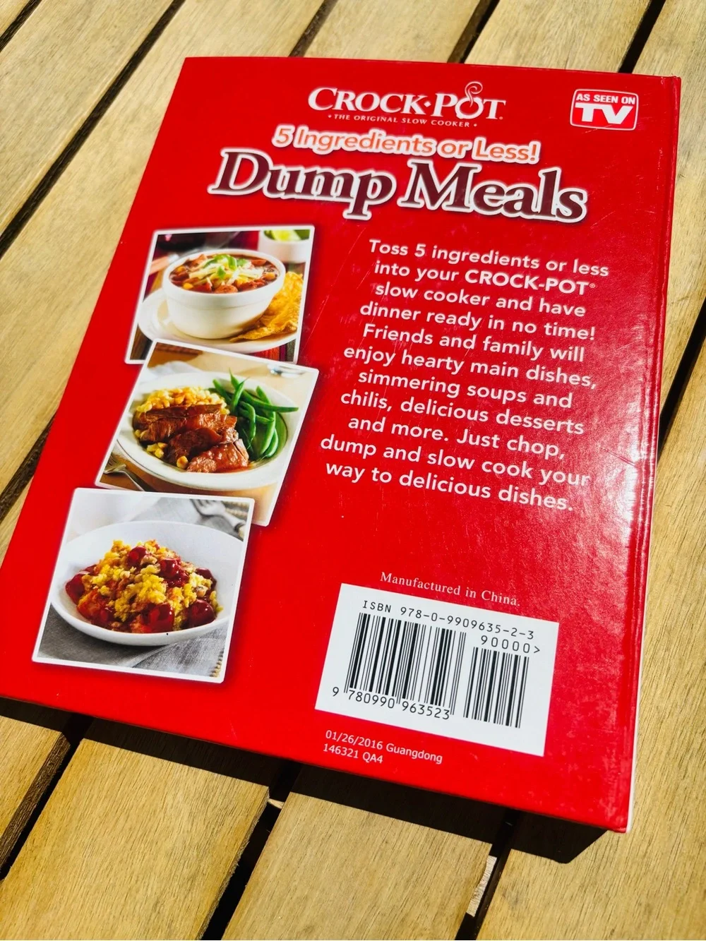 Crock-Pot 5 Ingredients or Less Dump Meals Slow Cooker Cookbook